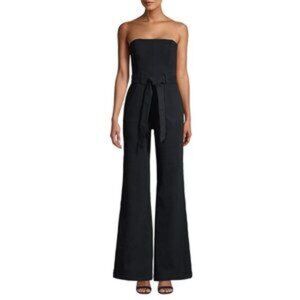NWT Alice + Olivia Jeans “Queen of the Night” Susy Jumpsuit | Black | Size 25